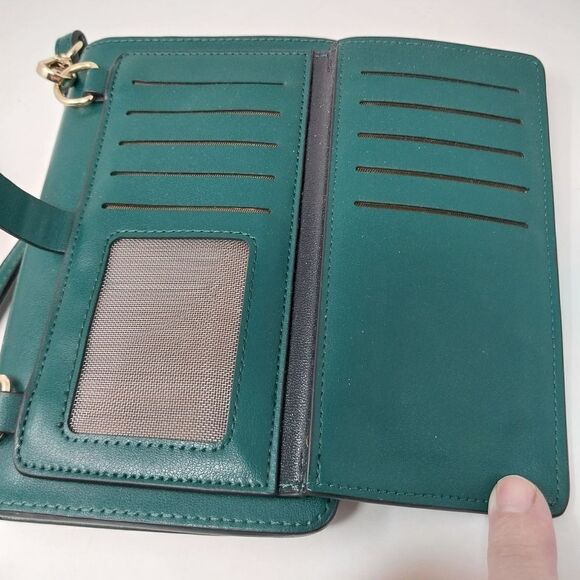 KUKOO CROSSBODY WALLET. Dark green. - Picture 11 of 16